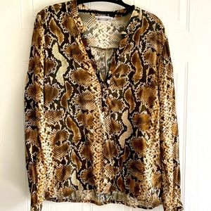 Animal print 100% viscose M (UK12) brand Reserved